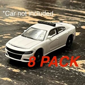 1:64 Scale Code 3 Covert Style Lightbars 8 Pack